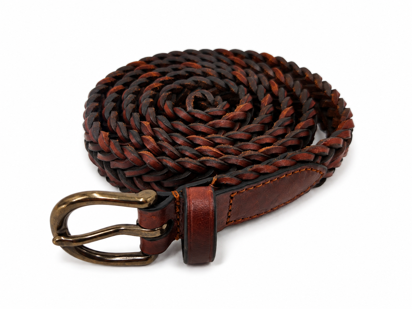 Cintura 9Play Polo Tip 2Cm Donna Tan/Black Edges