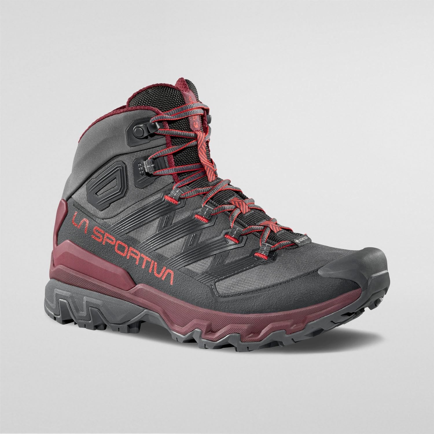 T-shirt Ultra Raptor 3 Mid GTX Uomo Carbon/Redwood