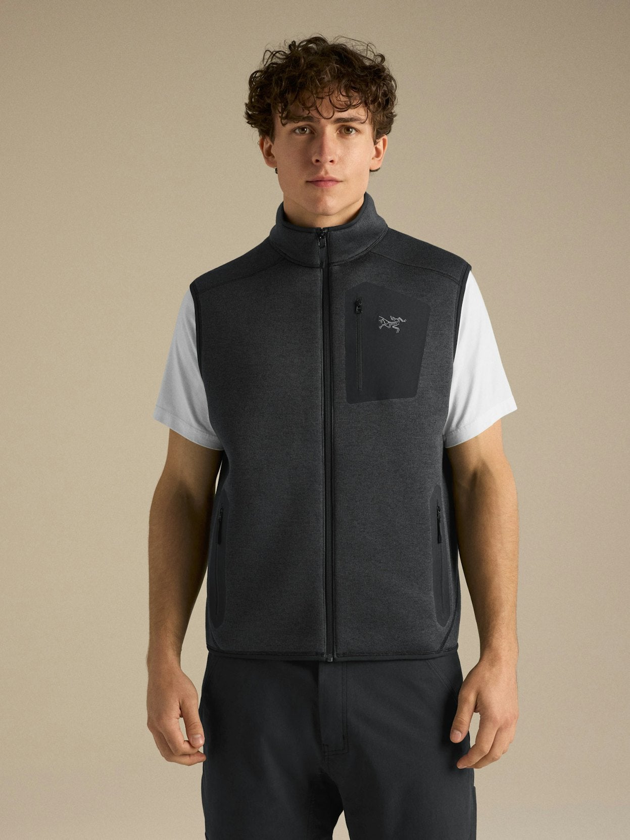 Gilet Covert Homme Black Heather