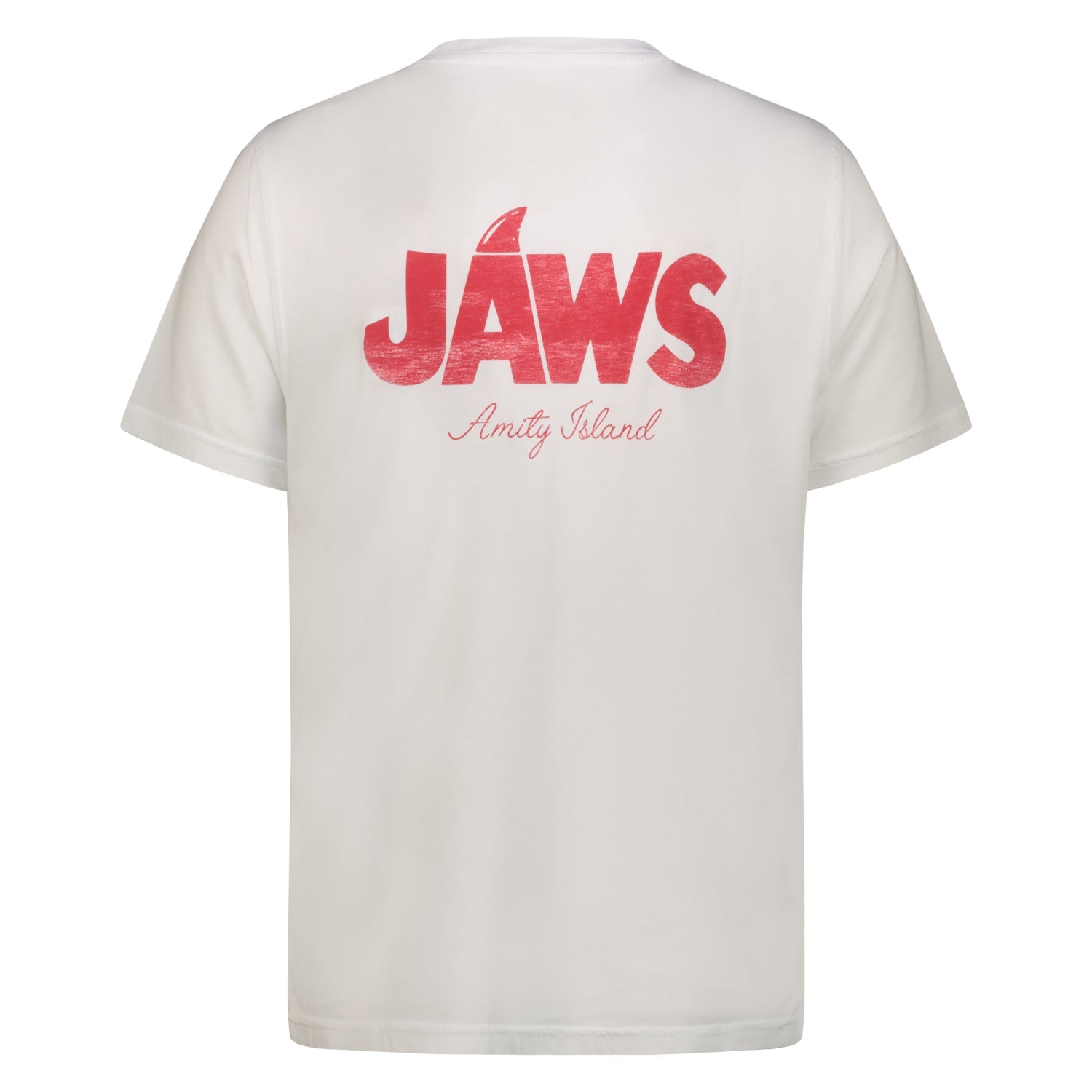 T-shirt Jaws Uomo Bianca