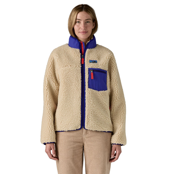 Giacca Classic Retro-X Fleece Donna Dark Natural