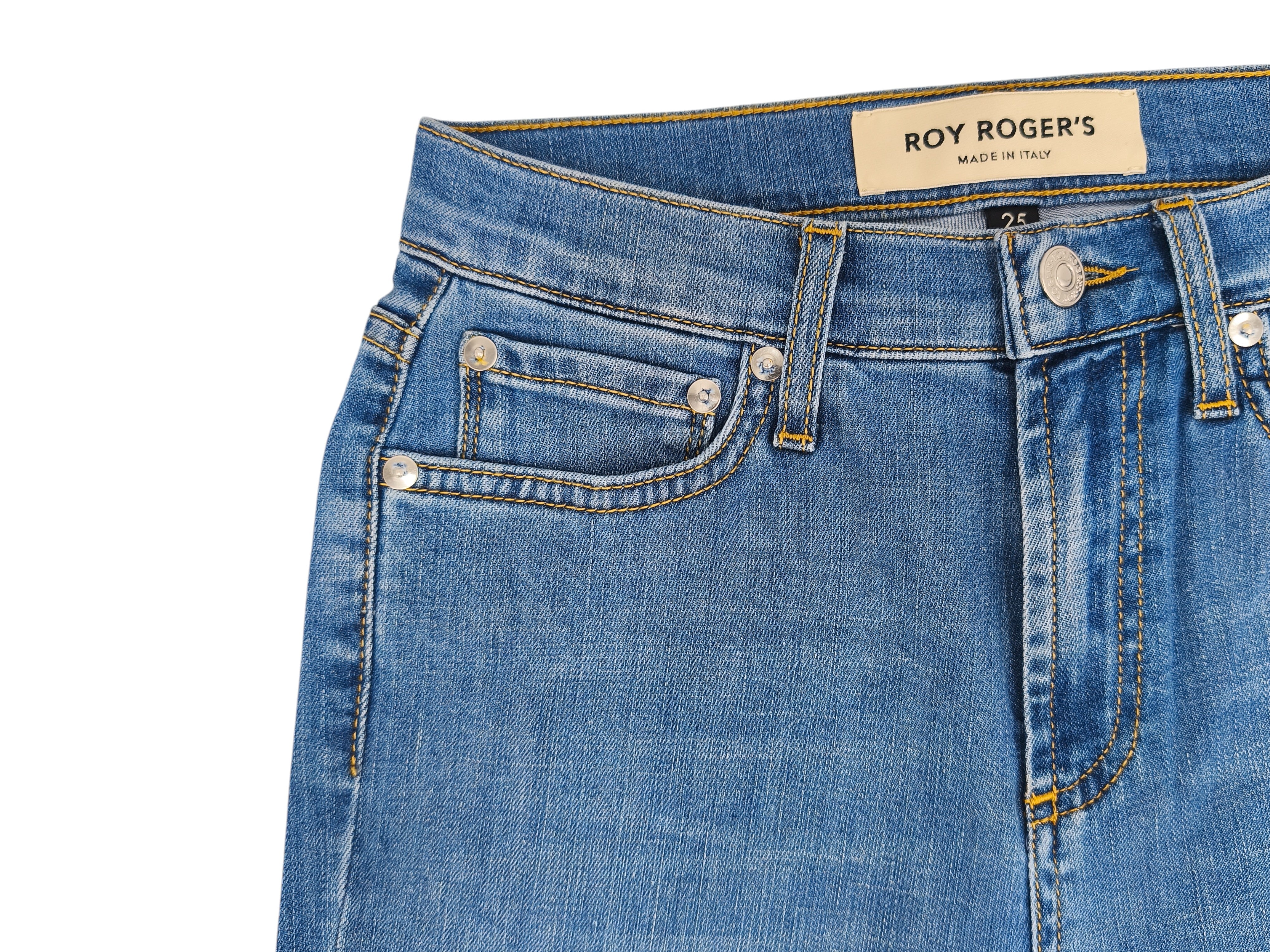 Pantaloni Flo High Donna Denim