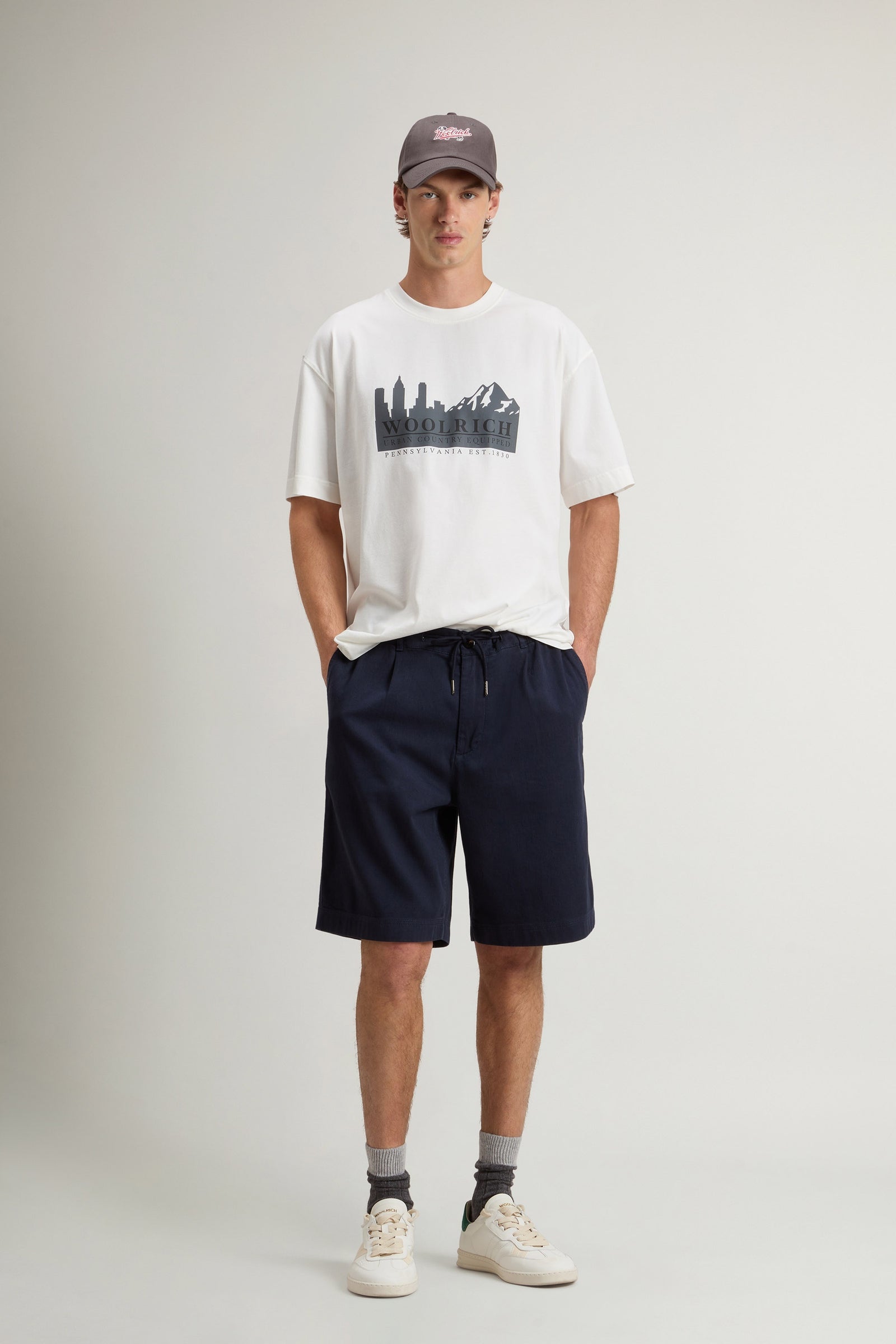 Pantaloncini Poplin GD Uomo Belton Blue