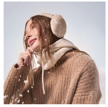 Fascetta Angahook Earmuffs Donna Camel