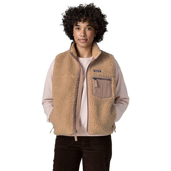 Gilet Classic Retro-X Fleece Donna Oar Tan