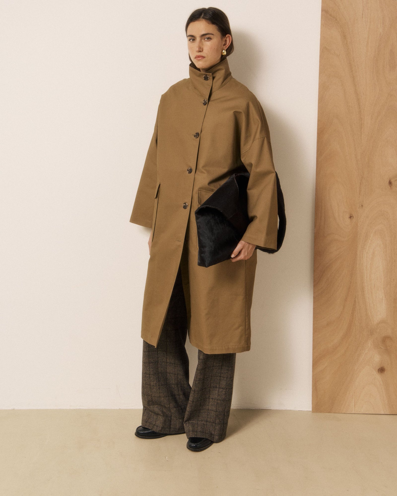 Manteau Vito Femme Khaki