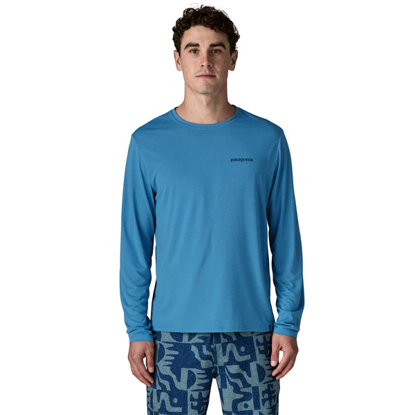 T-shirt Manches Longues Cap Cool Daily Homme Shore Blue/Light Shore Blue