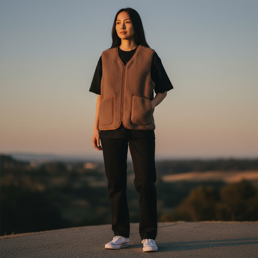 Gilet Pepitco Poket Choco Martini