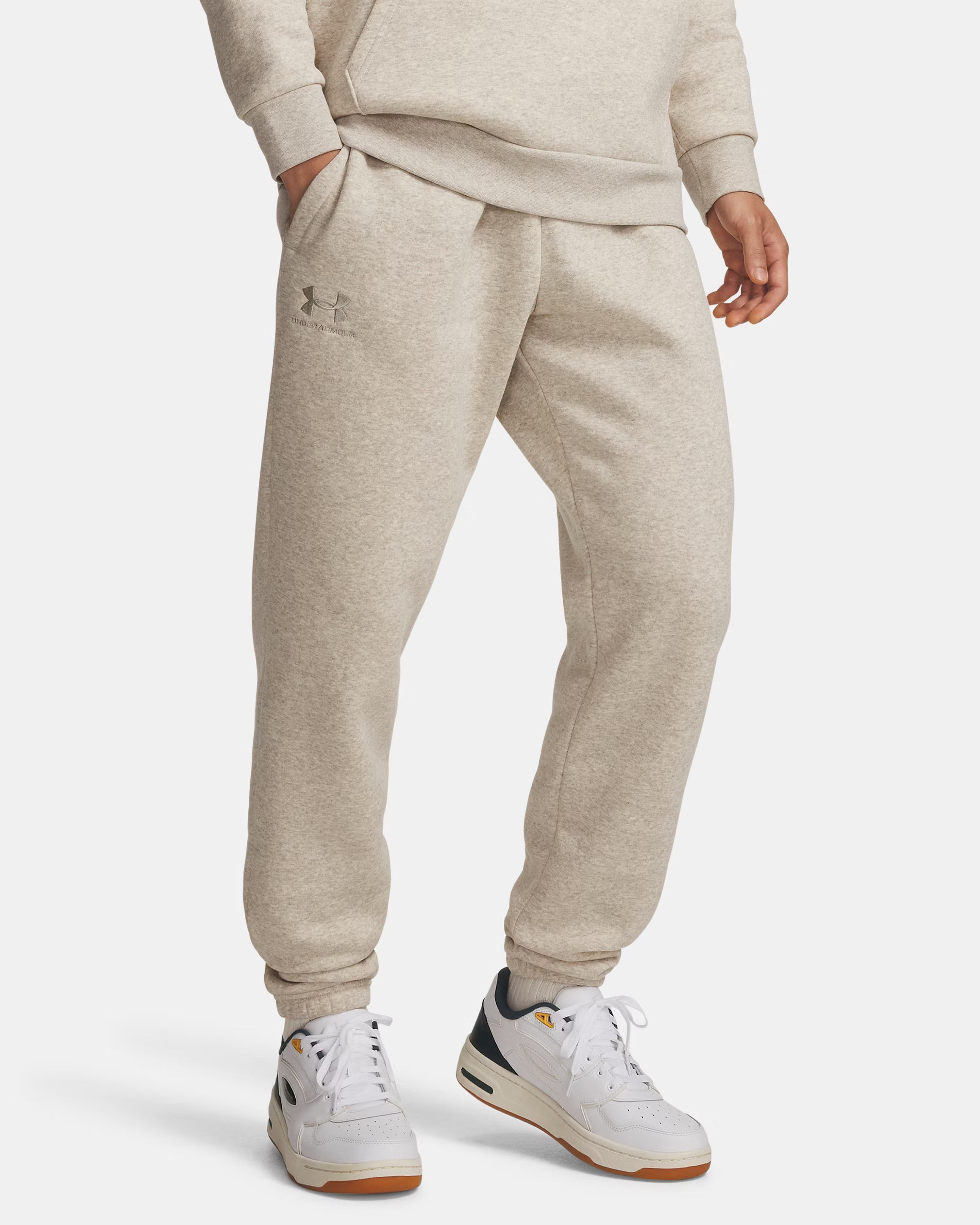 Pantaloni Icon Fleece Uomo Timberwolf Taupe