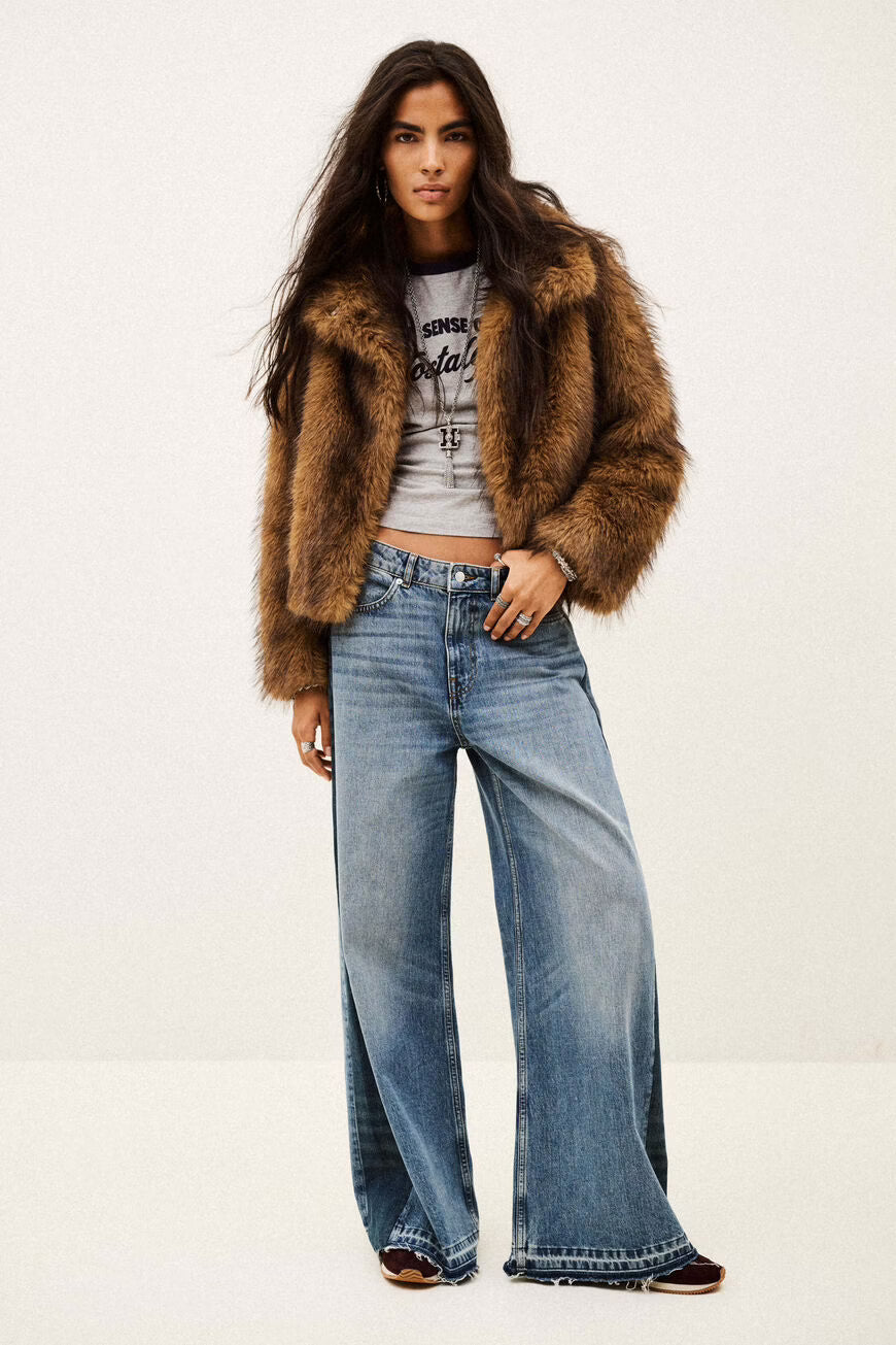Giacca Manteau Lendy Donna Marron