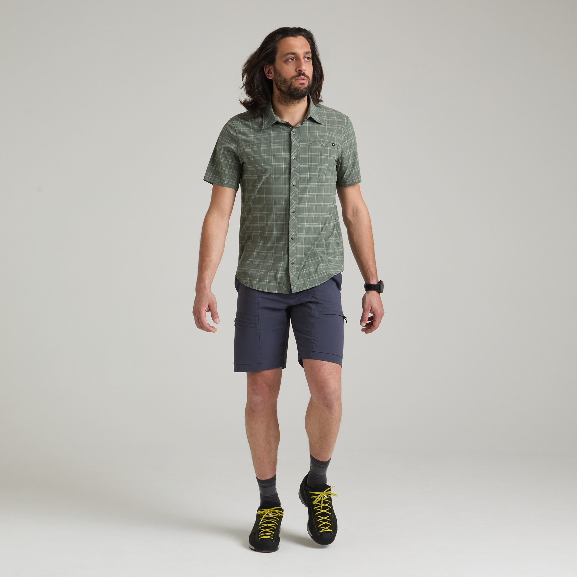 Camisa Felce 2 Hombre Verde Salvia