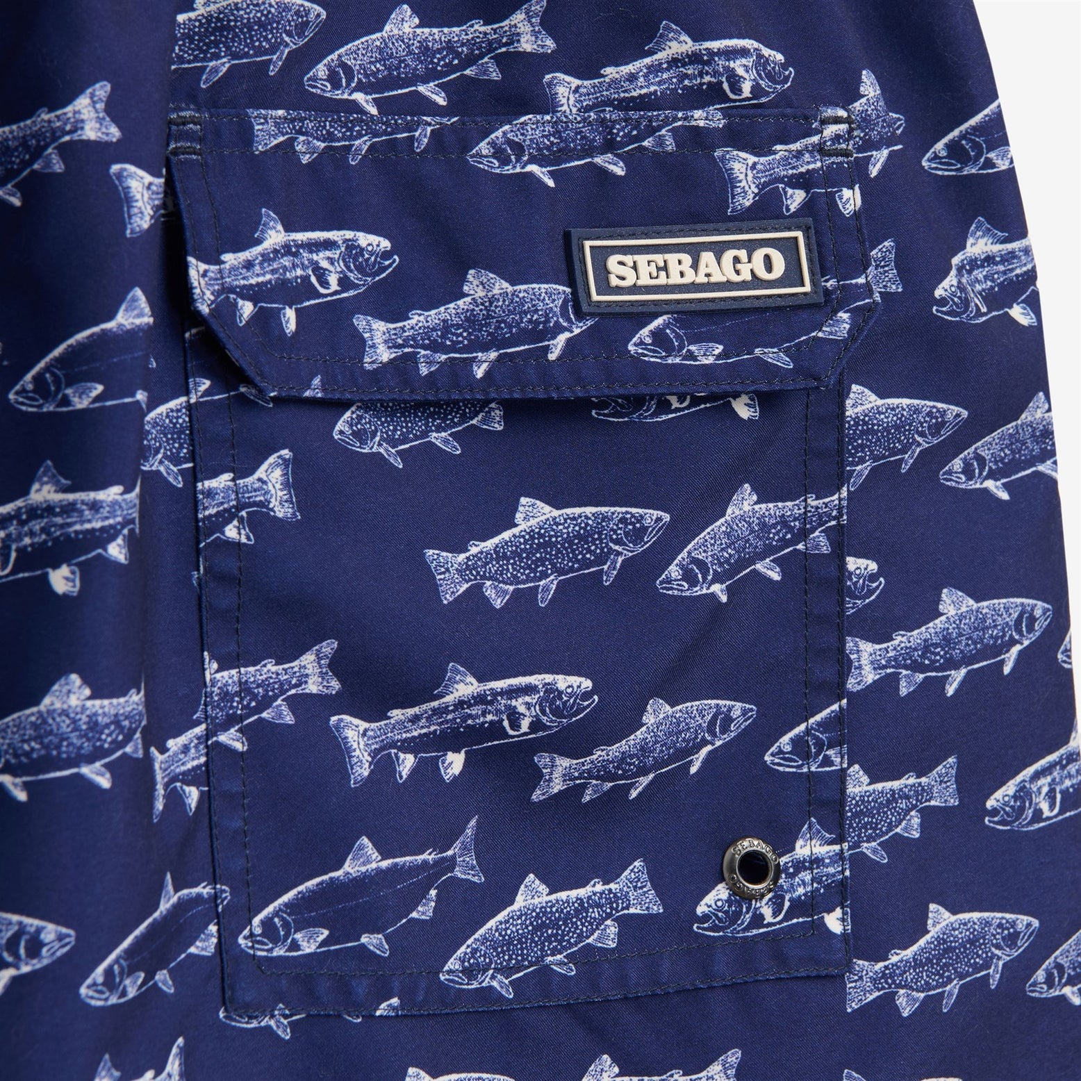 Costume Sandbeach Uomo Navy Blue - Dettaglio