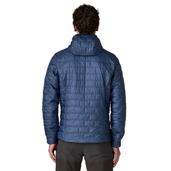 Giacca Nano Puff Hoody Donna Current Blue