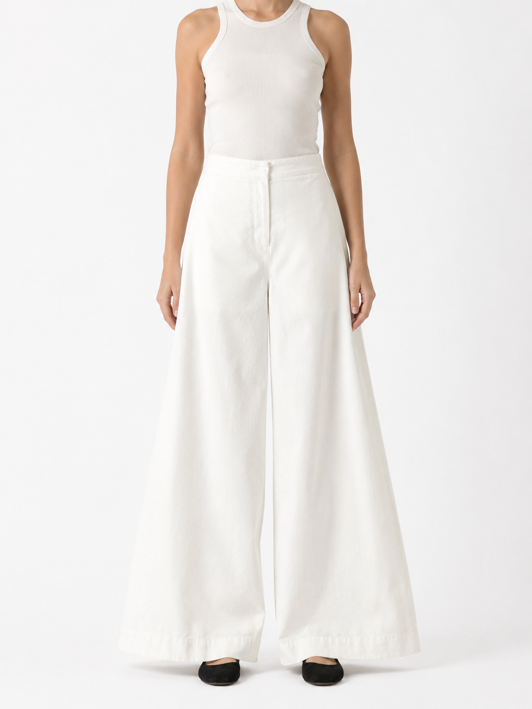 Pantaloni 475 Donna Latte
