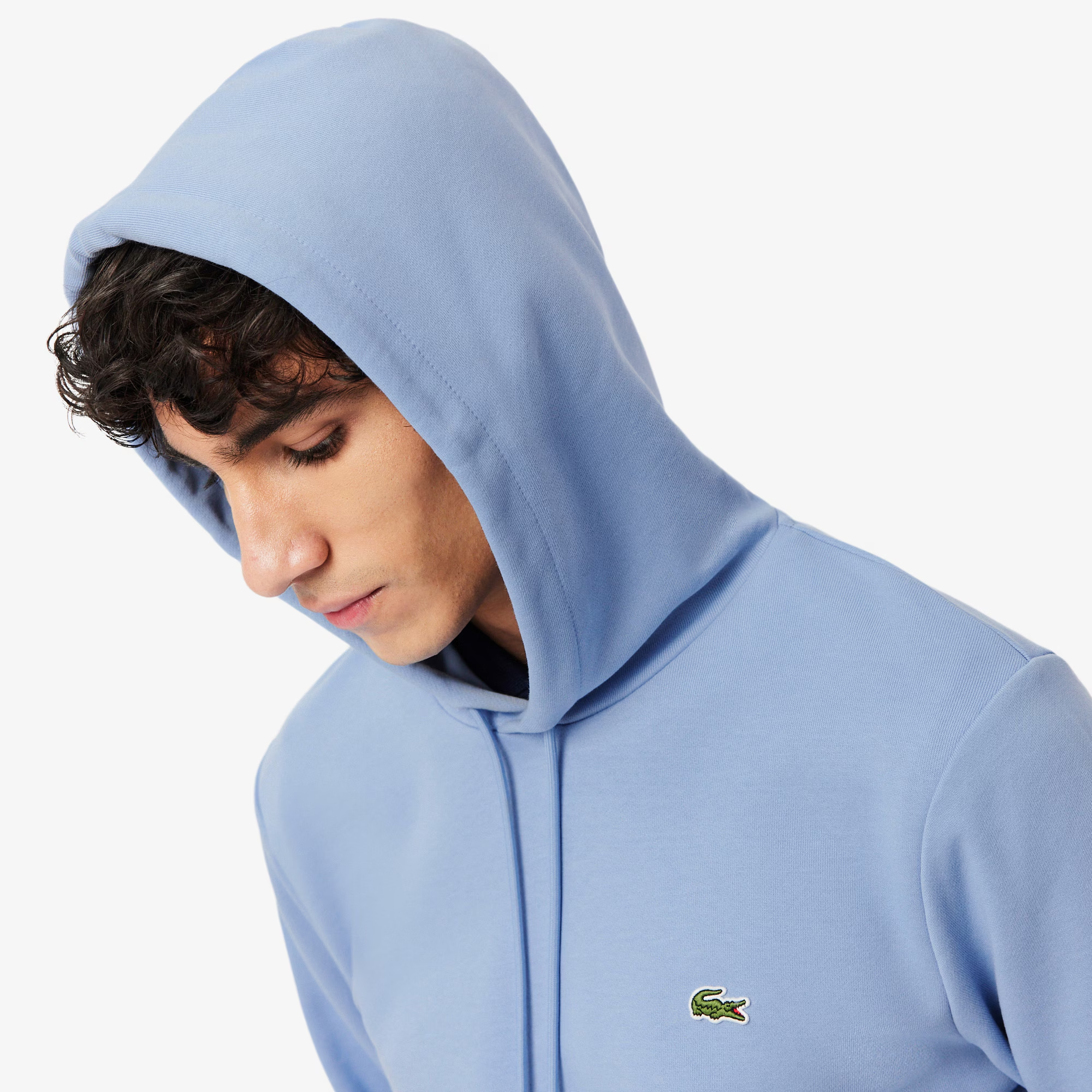Maglia Classic Fit Hoody Uomo Light Blue