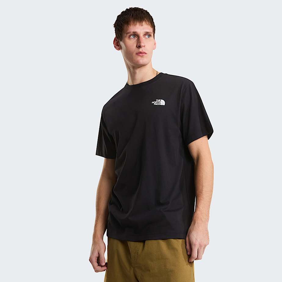 T-shirt Vertical Uomo Black