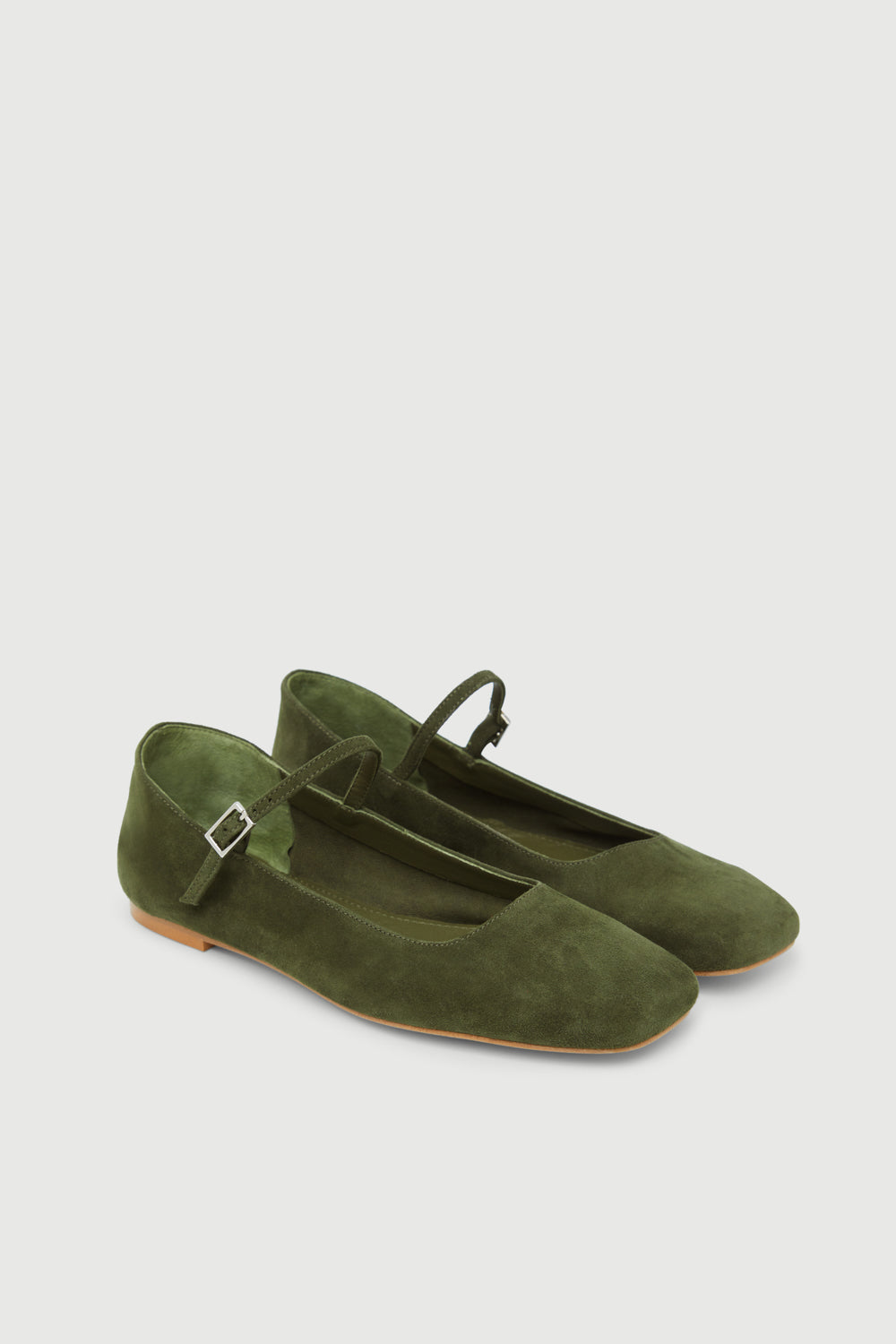 Baskets Julieta Femme Khaki Suede