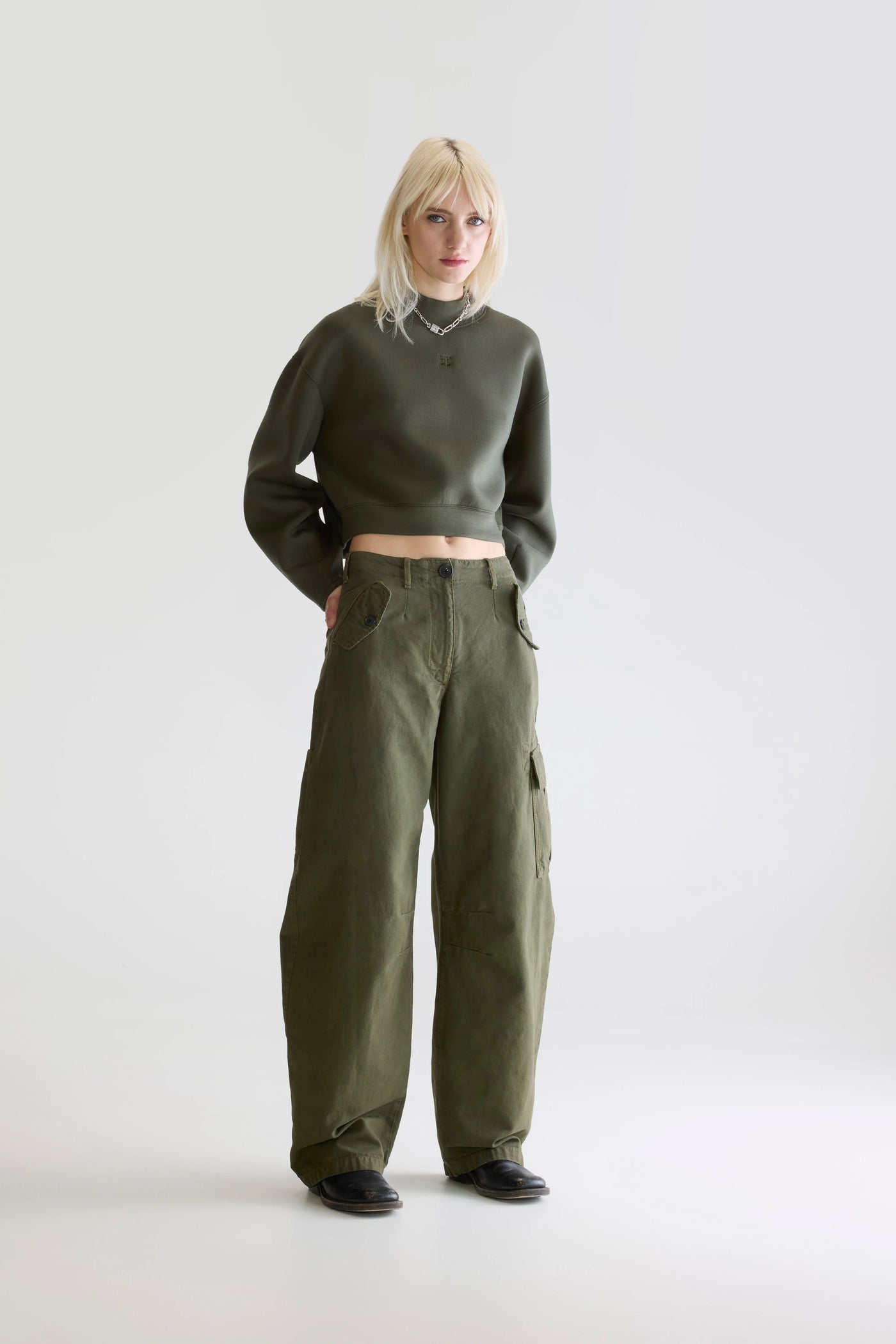 Women's Piazza Trousers Olive