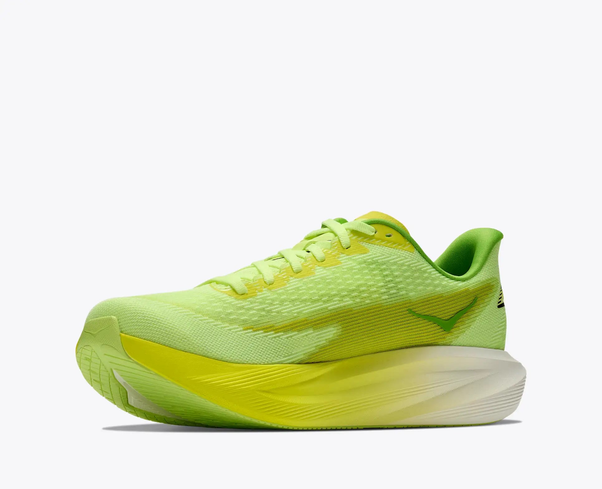 Mann Mach 7 Schuhe Neon Yuzu/Hoka Citrus