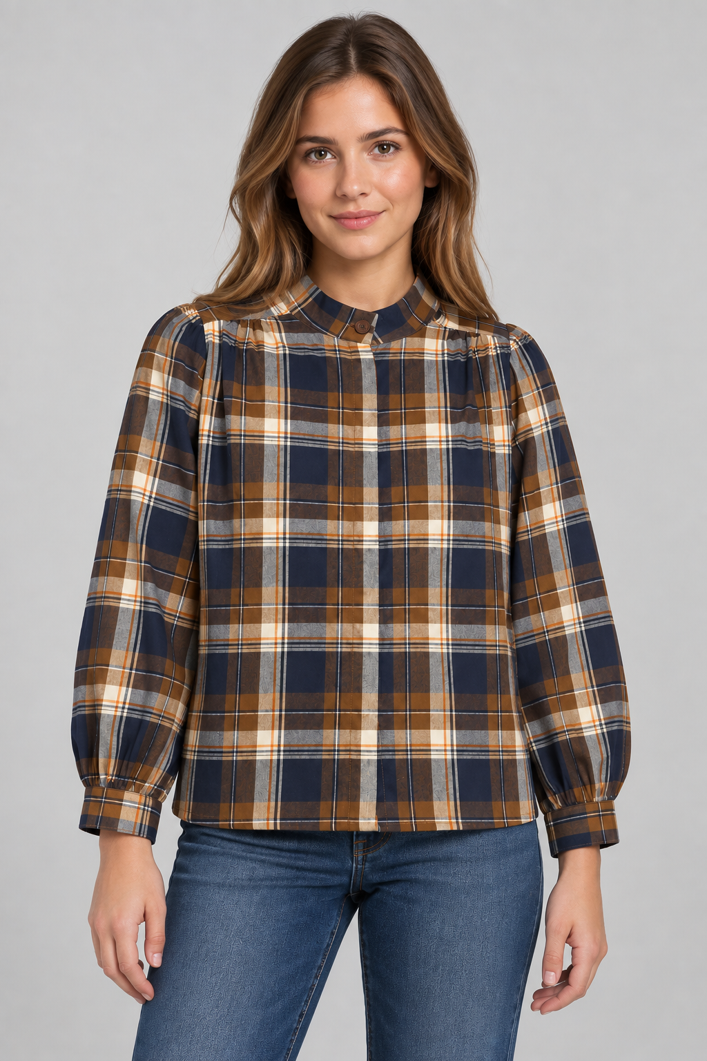 Camicia Milton Donna Hazelnut