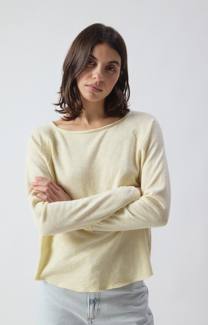 T-shirt Sonoma Wide Neck Donna Vanilla Vintage