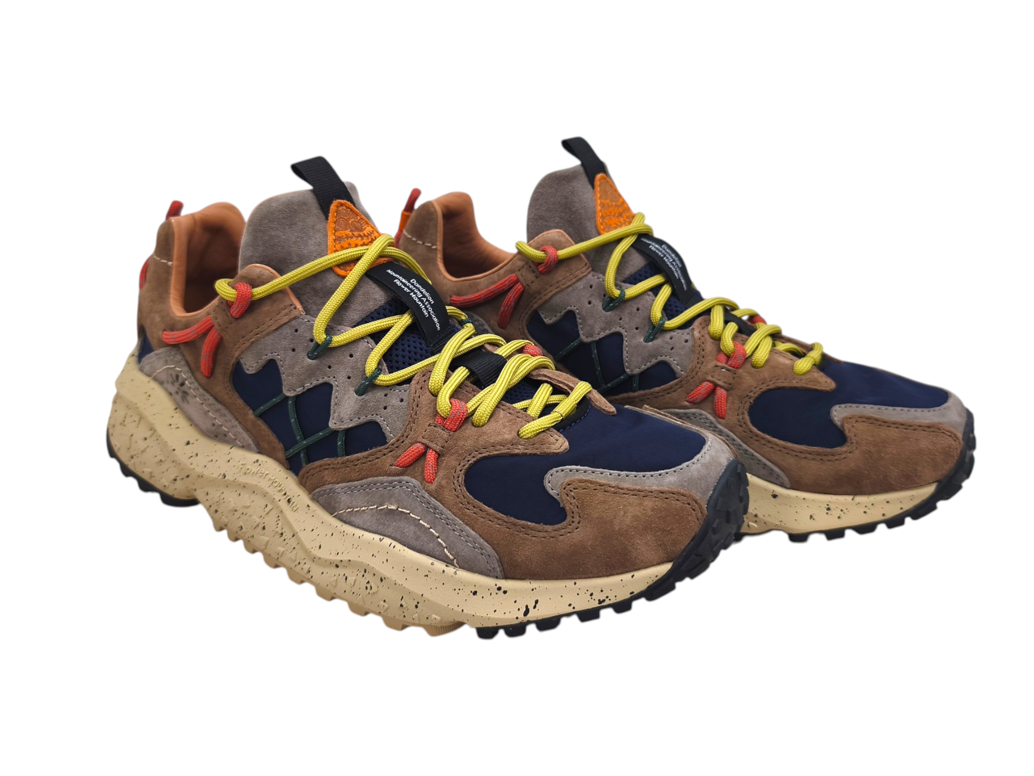 Men's Yamabushi Shoes Brown/Black/Mud