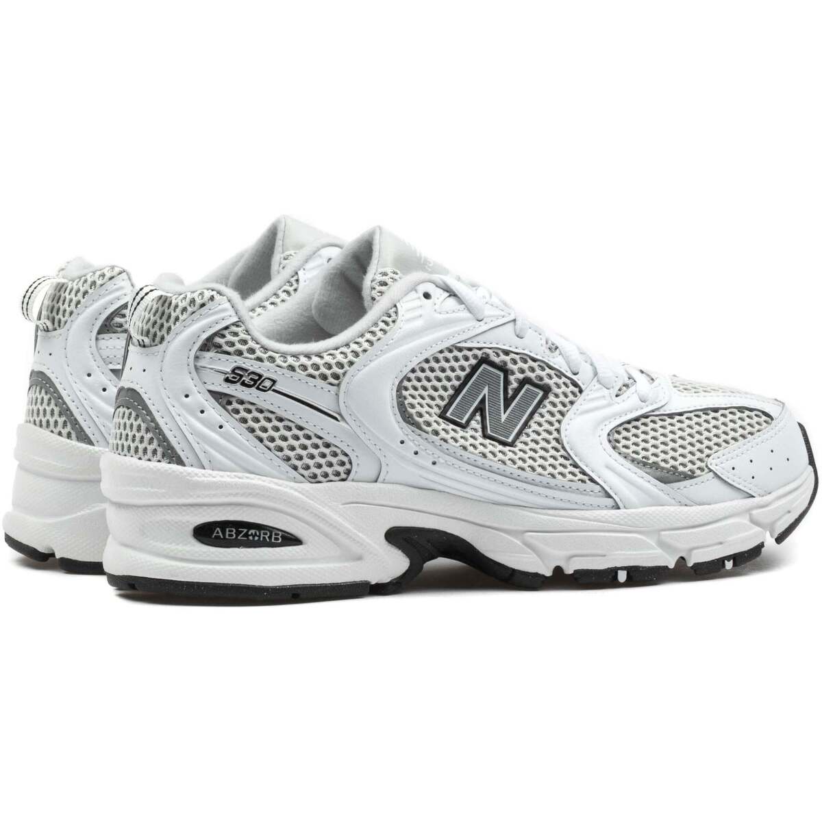 530 Schuhe White/Silver