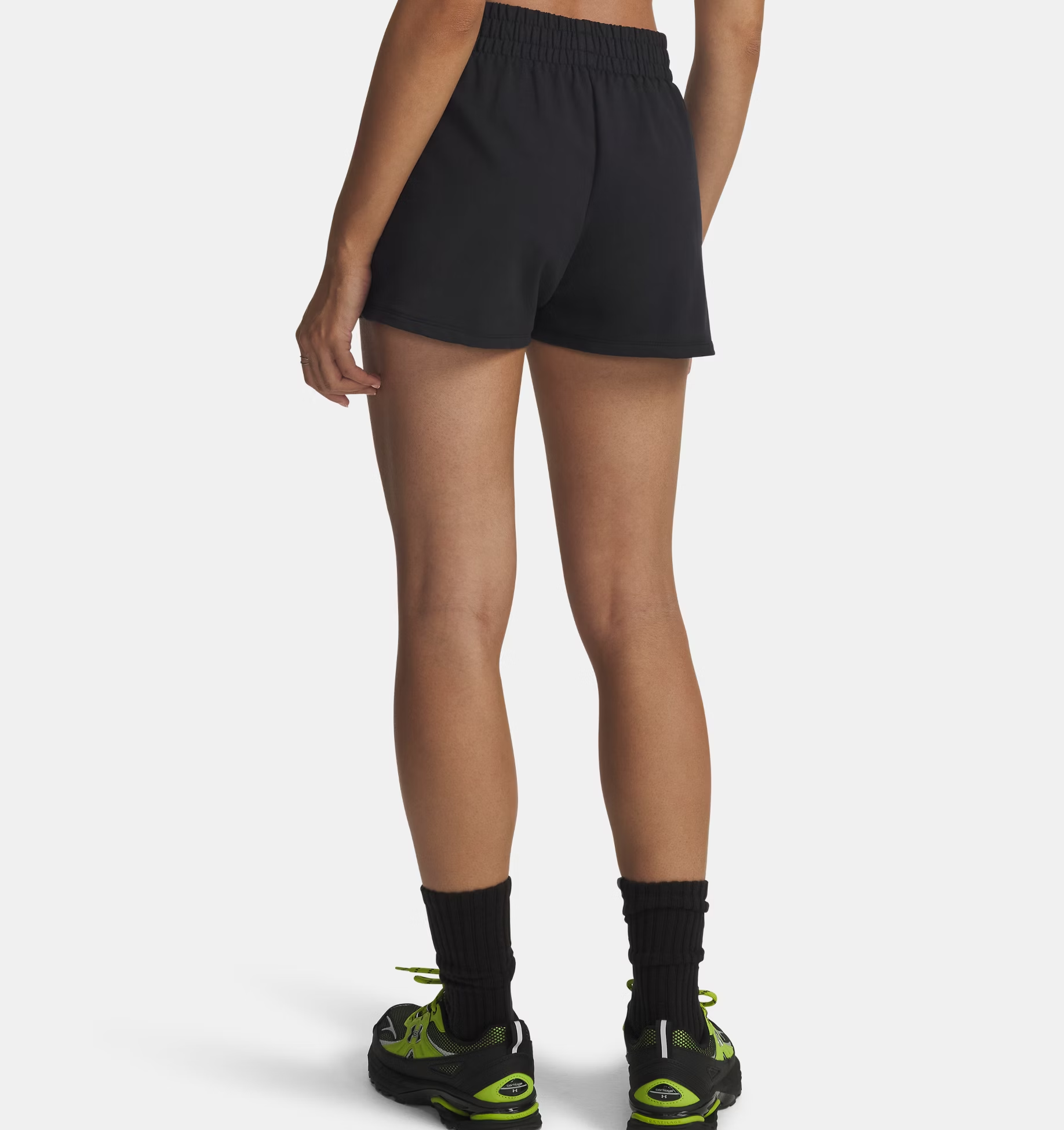 Pantaloncini Sport Terry Donna Black