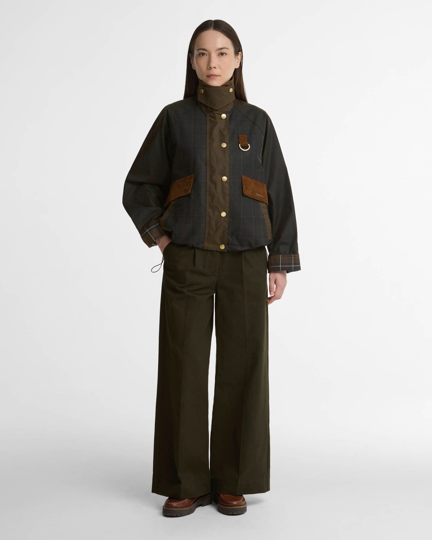 Frau Irene Jacke Classic/Olive