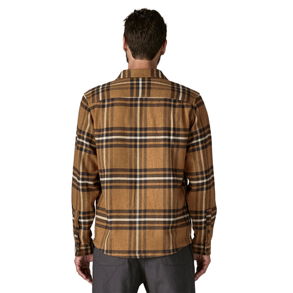 Mann Fjord Flannel Hemd Deer Brown