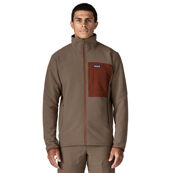 Giacca R2 ThechFace Hoody Uomo Marlow Brown