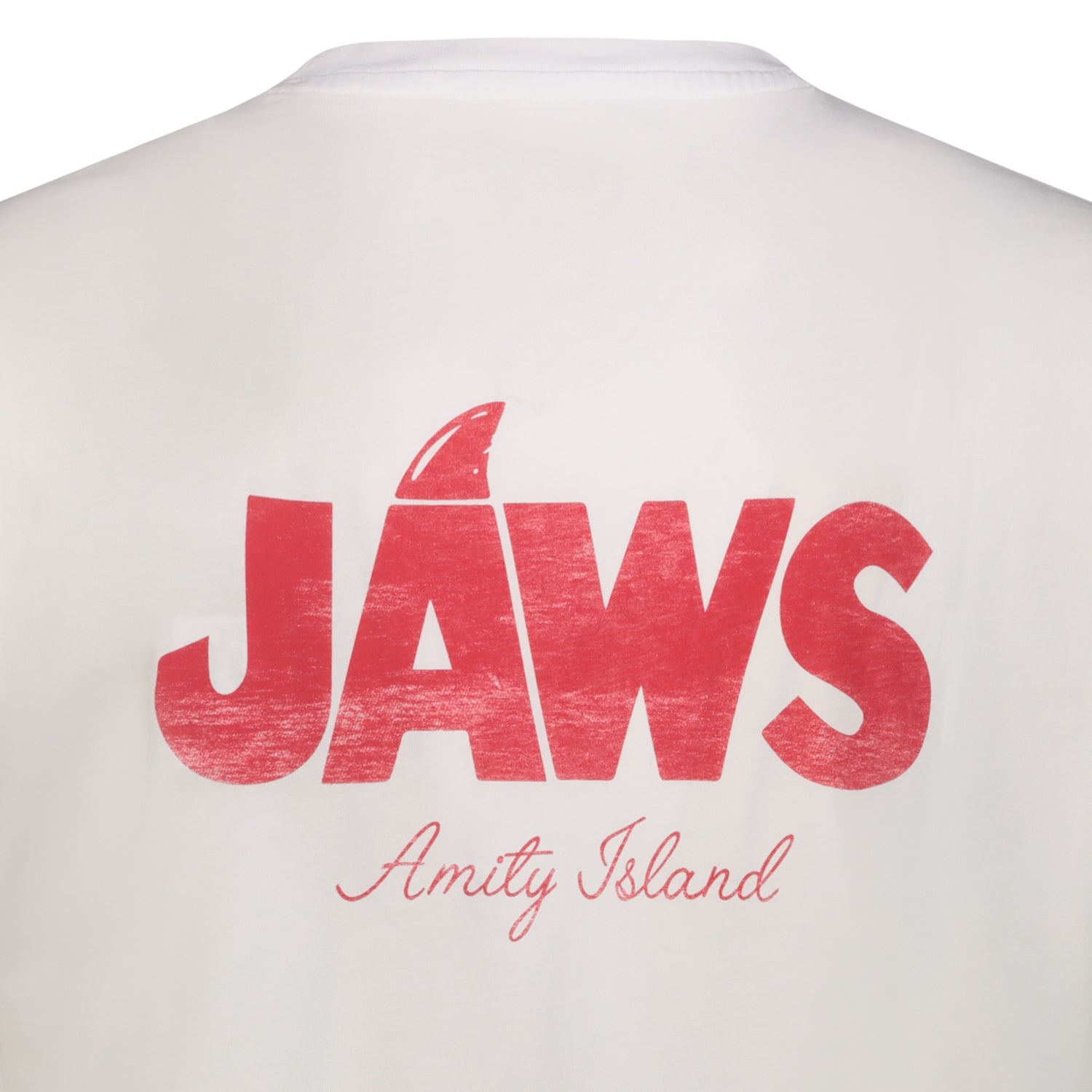 T-shirt Jaws Uomo Bianca