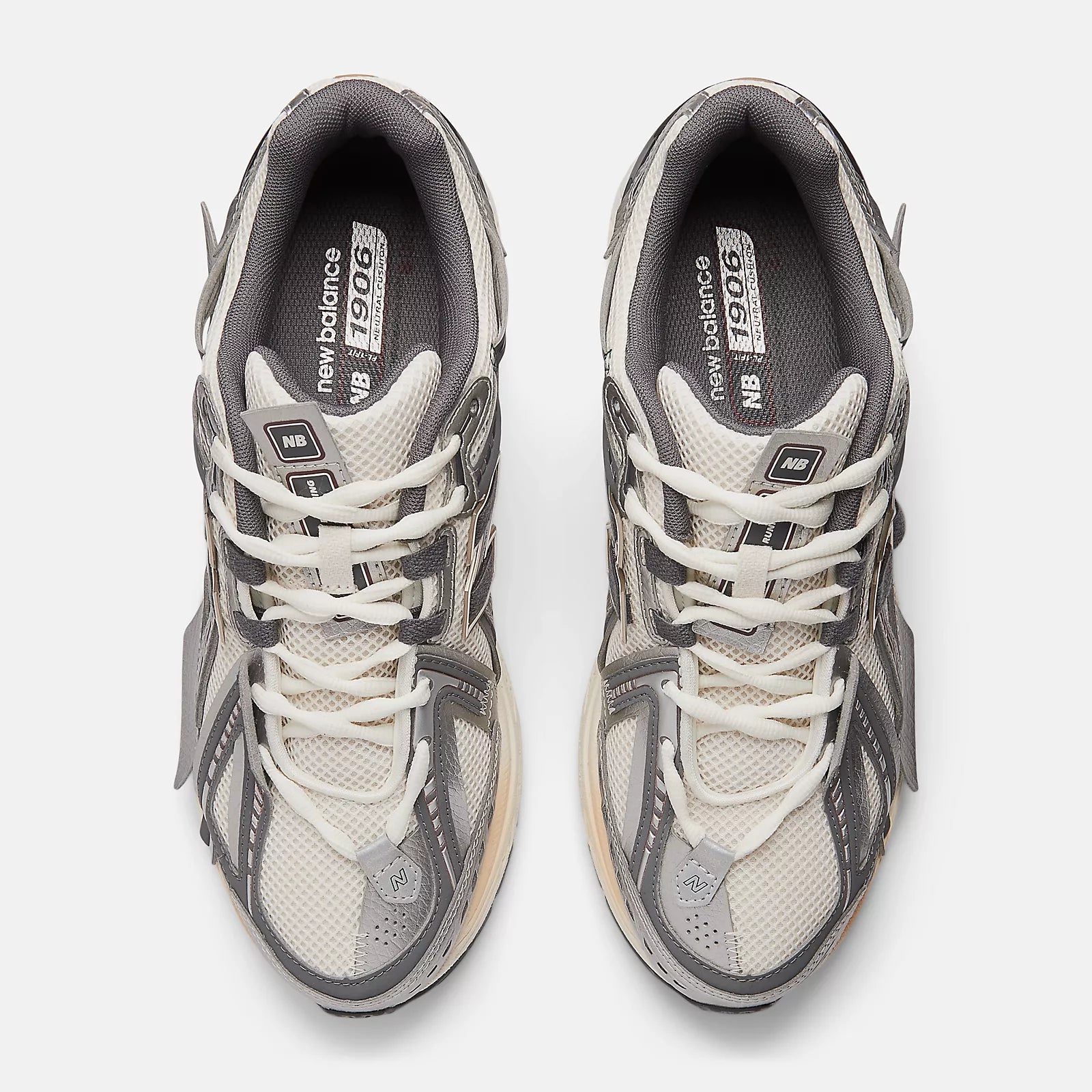 Mann 1906A Schuhe Silver Metallic/Castlerock