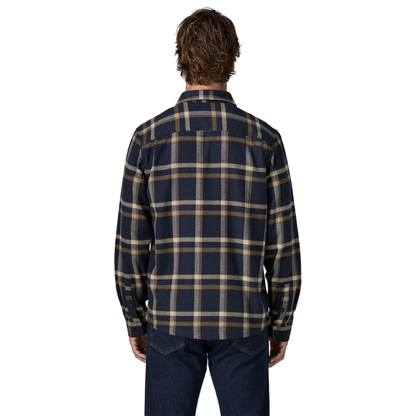 Camicia Fjord Flannel Uomo Crossing/New Navy