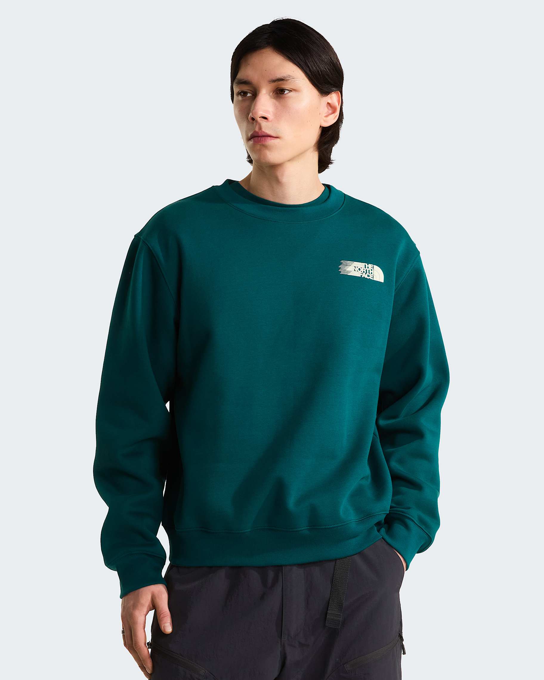 Mann Retro Trail Relaxed Sweatshirt Pacific Teal
