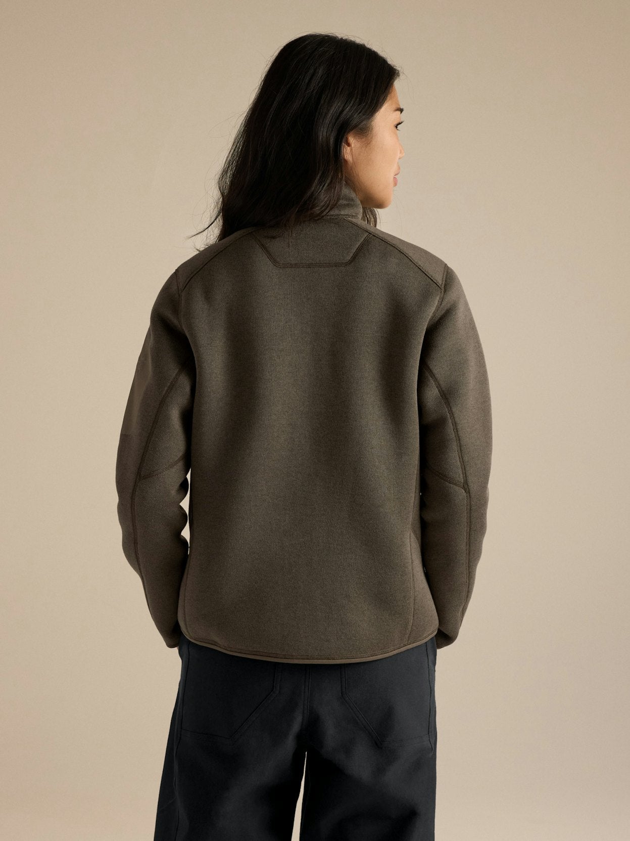 Women's Covert Cardigan Mongoose Heather