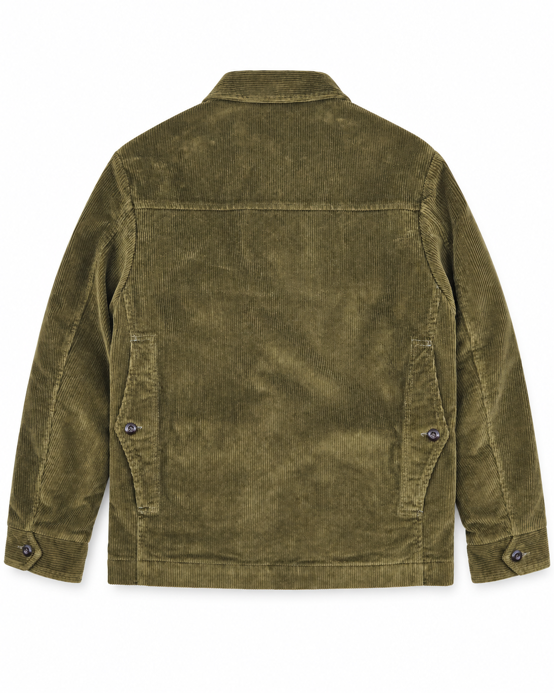 Veste Velluto Burlington Homme Army Green