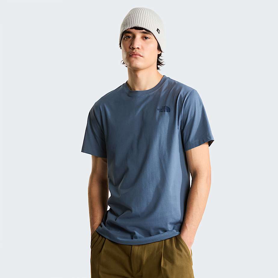 T-shirt Half Dome Photo Regular Uomo Granite Grey