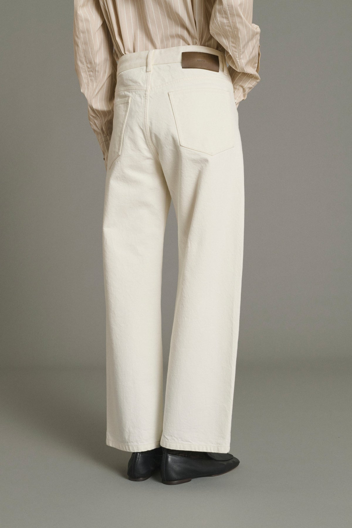 Pantaloni Harrison Donna Ecru