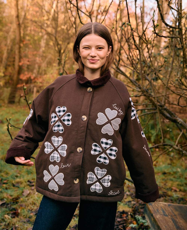 Women's Lillibeth Jacket Checked Brown