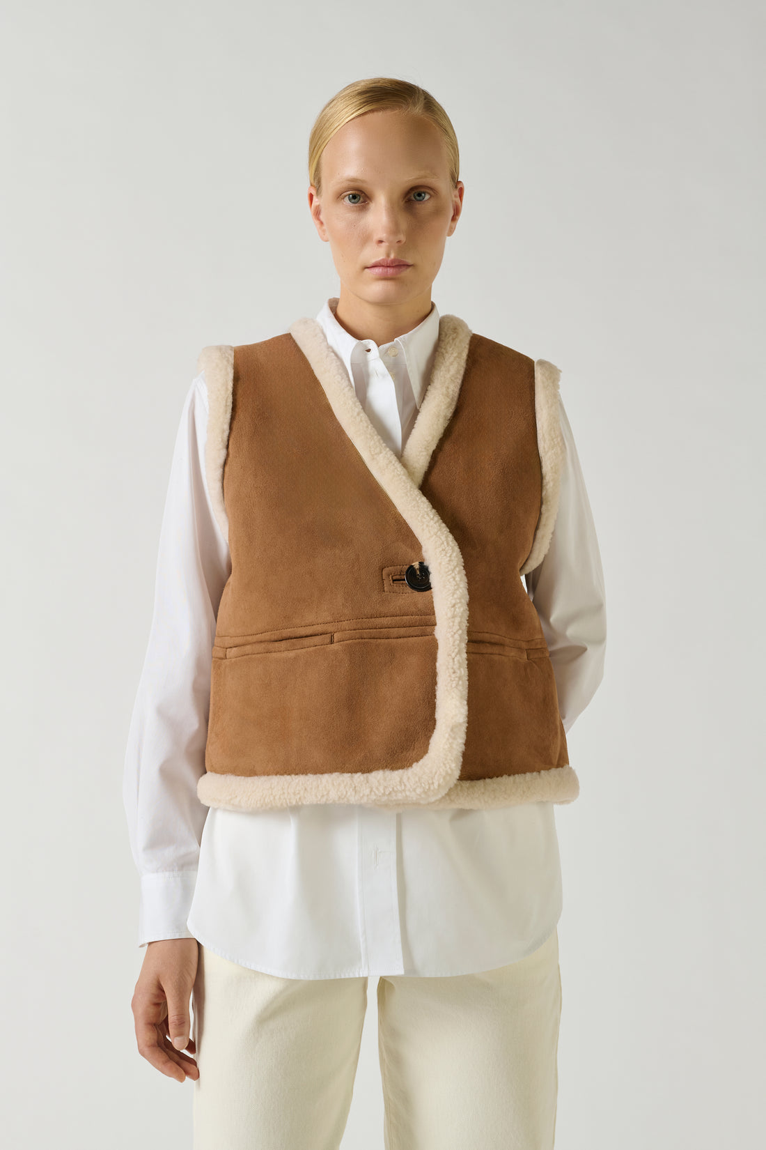 Gilet Pyrennes Femme Miel