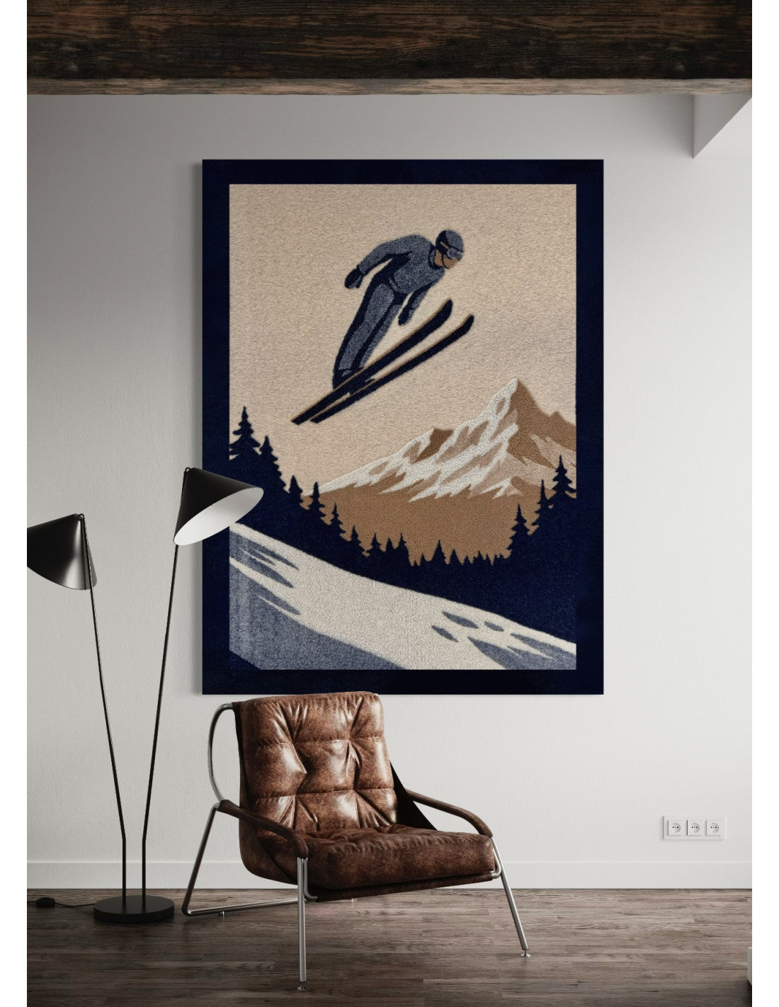 Salto Plaid Blue Navy