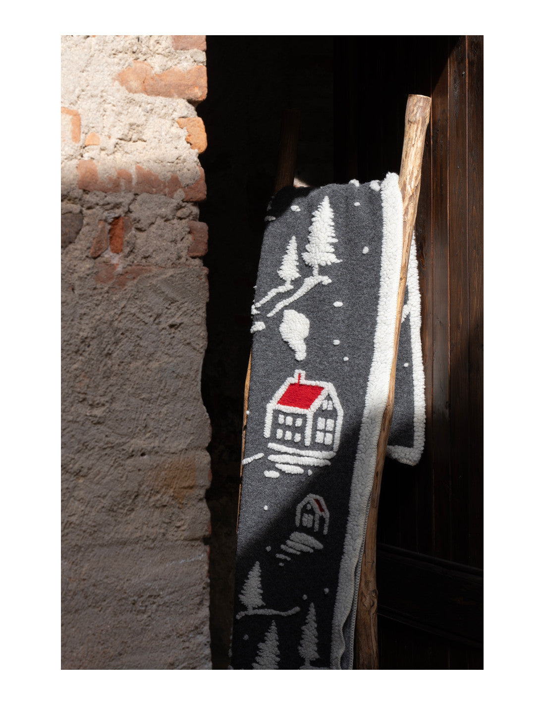 Coperta Villaggio Dark Ash