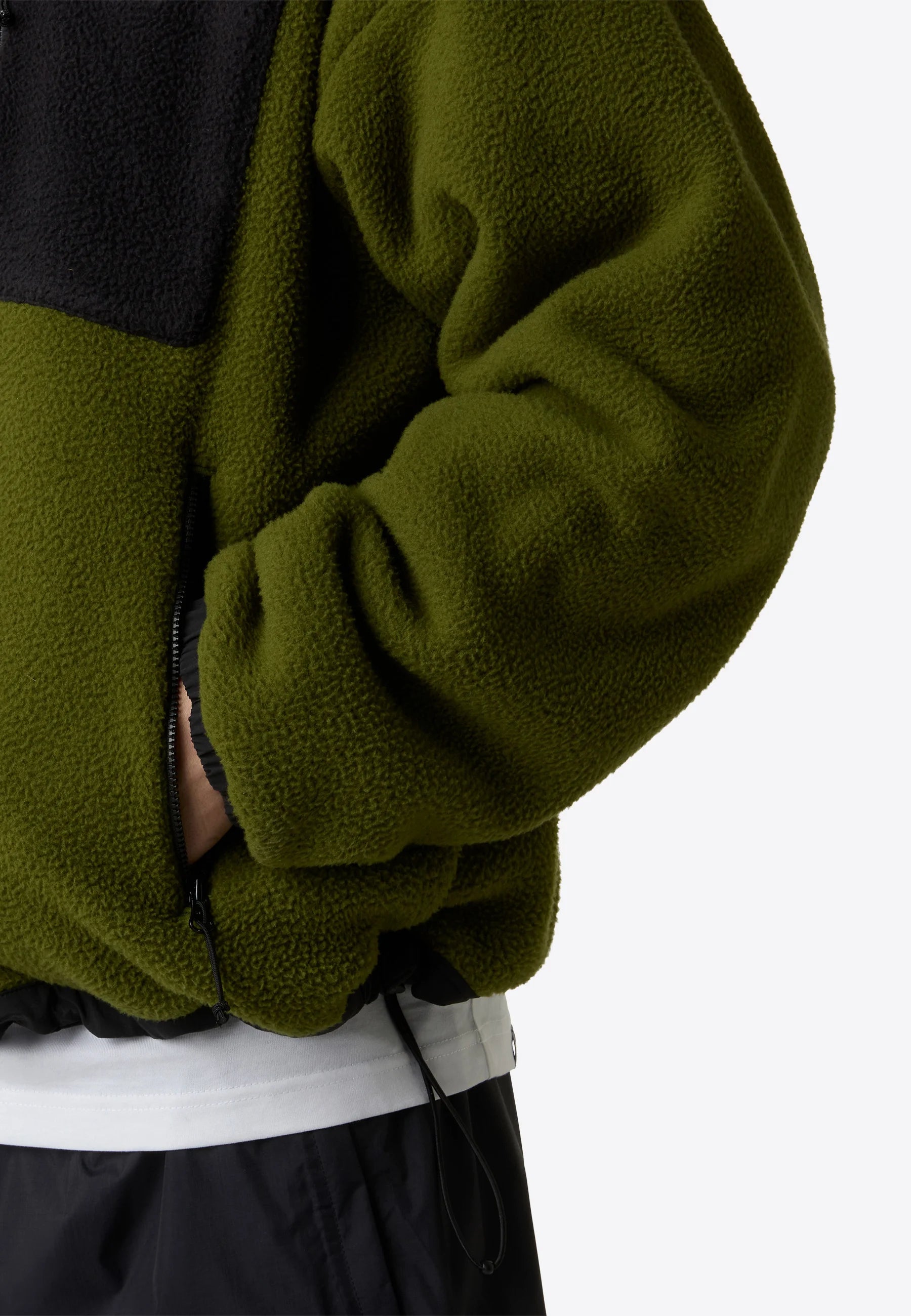 Giacca Yumiori Reversible Uomo Black/Woodland Green