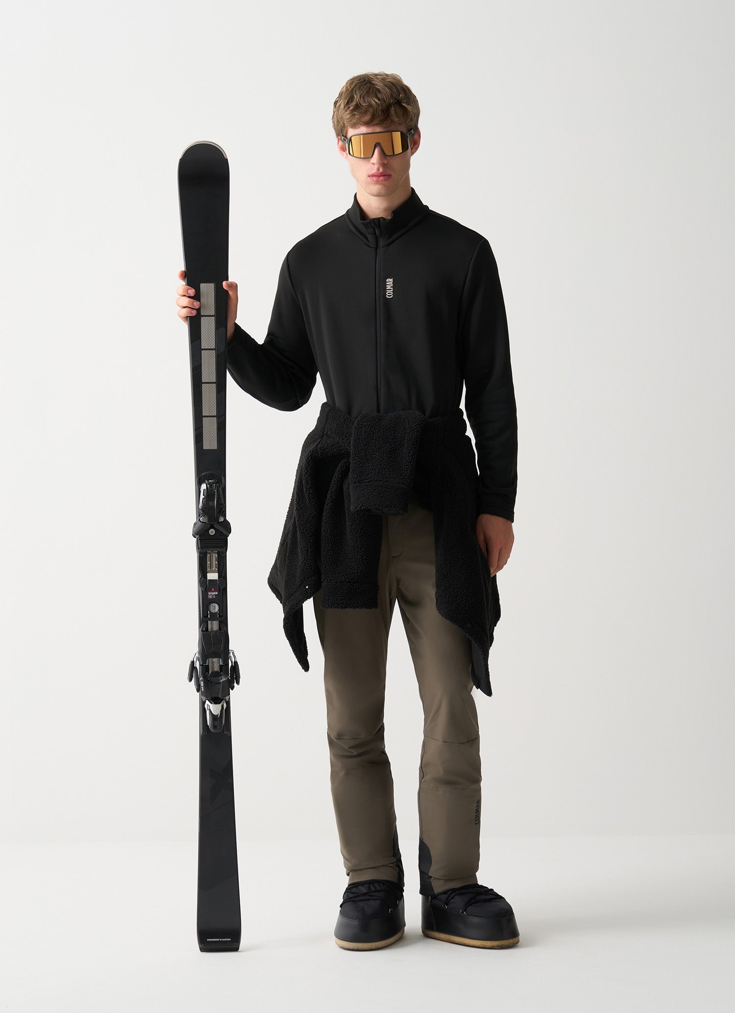Maglia Stretch Uomo Black