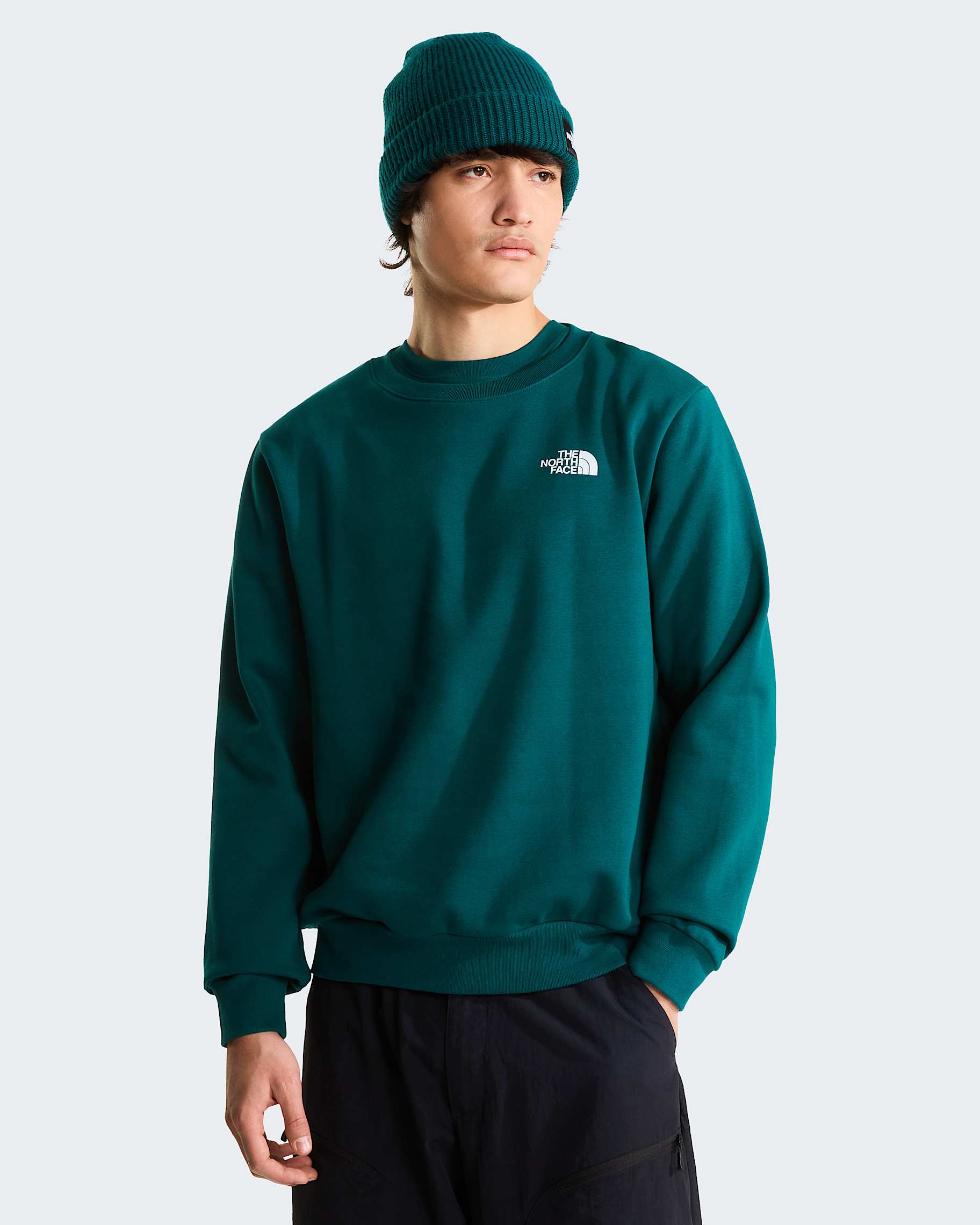 Mann Evolution Box Regular Sweatshirt Pacific Teal