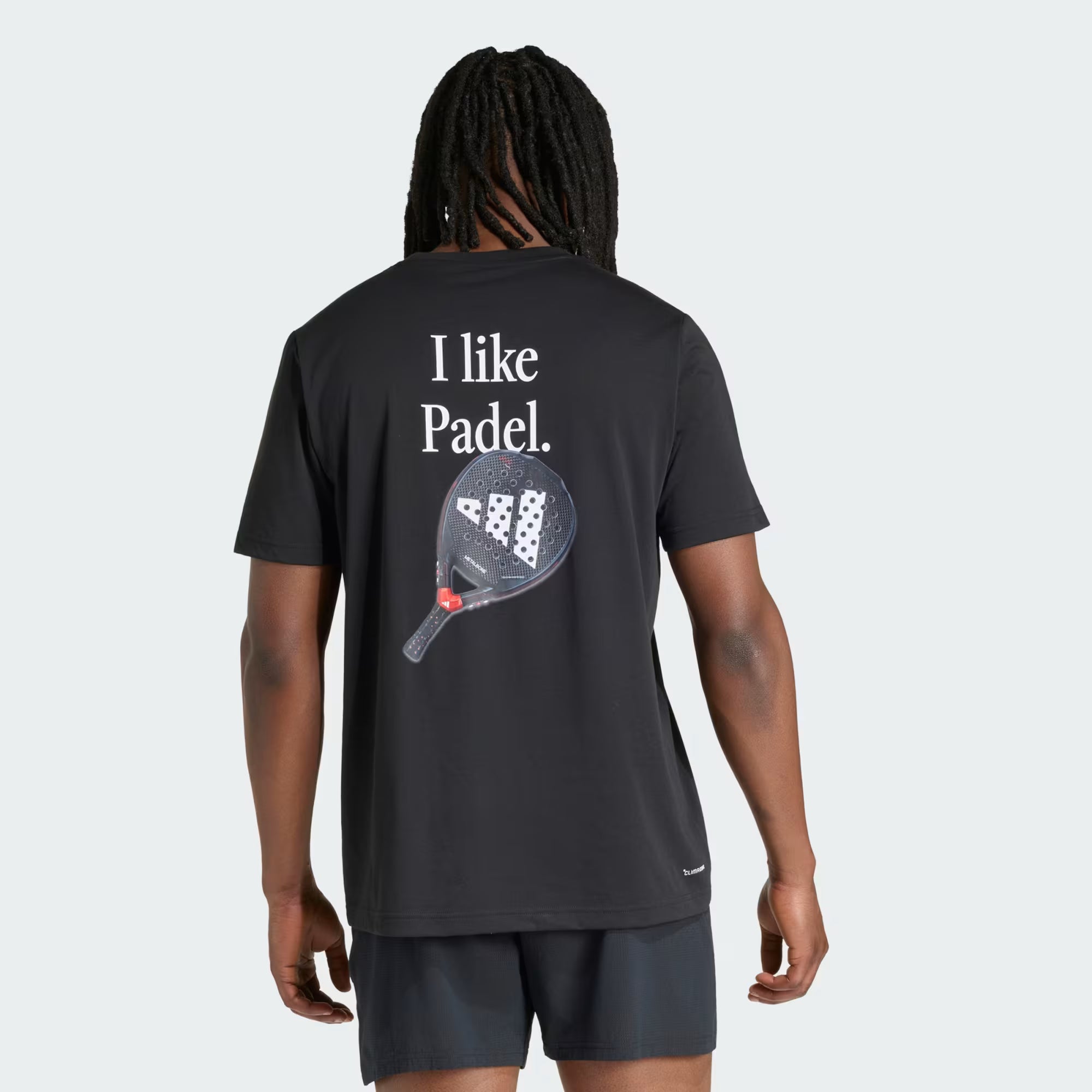 Men's Grafica Padel Category T-shirt Black