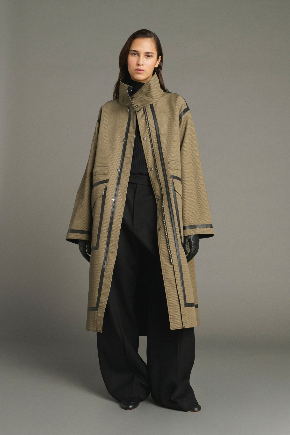 Giacca Luce Donna Noir/Beige