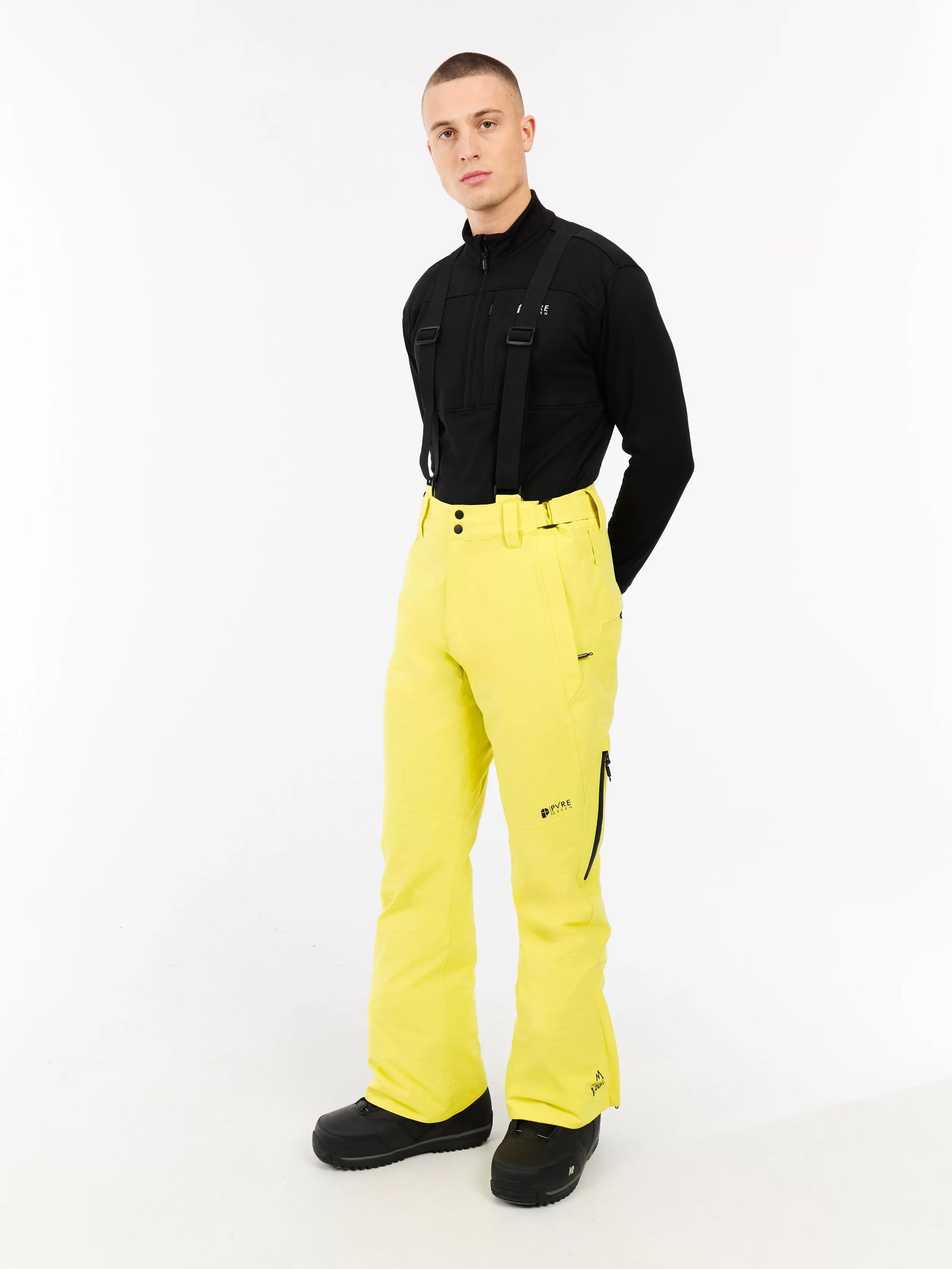 Pantalones Mikado Hombre Lime Splash