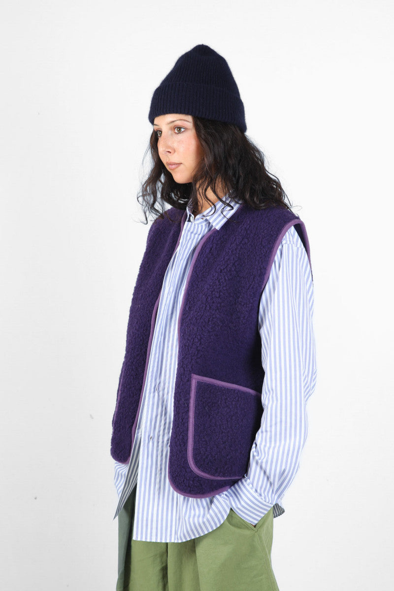 Gilet Pepitco Poket Violet